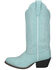 Image #3 - Smoky Mountain Women's Calloway Western Boots - Round Toe, Light Blue, hi-res
