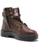Image #1 - Steel Blue Men's Argyle 6" Zip & Lace-Up Work Boots - Soft Toe, Brown, hi-res