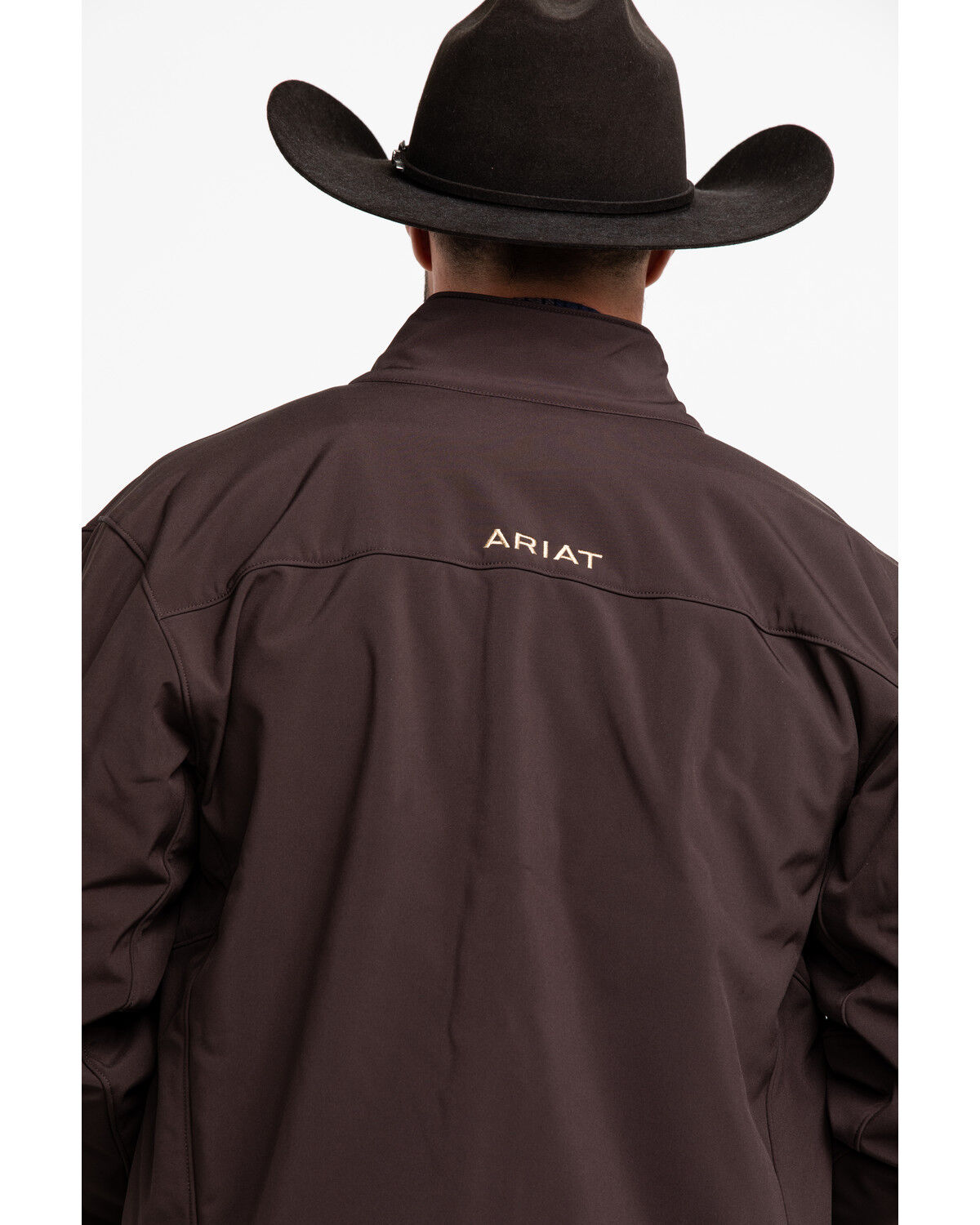 Image #5 - Ariat Men's Coffee Bean Vernon 2.0 Softshell Jacket - Big & Tall, Brown, hi-res