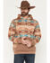 Image #1 - Cody James Men's Denver Southwestern Print Hooded Sweatshirt, Brown, hi-res