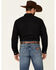 Image #4 - Cinch Men's Modern Fit Solid Black Long Sleeve Button-Down Western Shirt , Black, hi-res