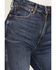 Wrangler Modern Women's Dark Wash Westward Bootcut Jeans , Blue, hi-res