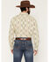 Image #4 - Ariat Men's Stephon Southwestern Striped Long Sleeve Button-Down Western Shirt, Cream, hi-res