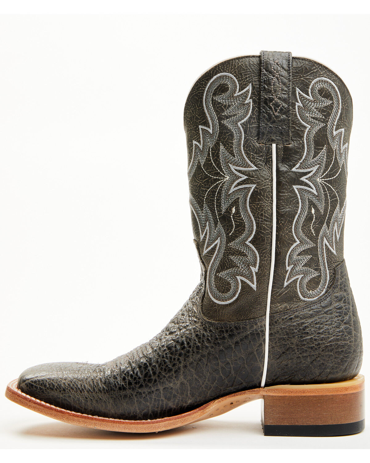 Image #3 - Cody James Men's Alton Western Boots - Broad Square Toe, Grey, hi-res