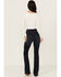 Image #3 - Idyllwind Women's Regent Dark Wash Gypsy High Rise Seamed Bootcut Comfort Stretch Denim Jeans, Dark Wash, hi-res