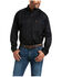 Image #1 - Ariat Men's Twill Long Sleeve Western Shirt - Big & Tall, Black, hi-res