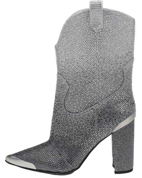 Image #3 - DanielXDiamond Women's Johnny Guitar Western Boots - Pointed Toe, Grey, hi-res