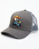 Moonshine Spirit Men's Skull Mas Cerveza Mesh-Back Ball Cap , Grey, hi-res