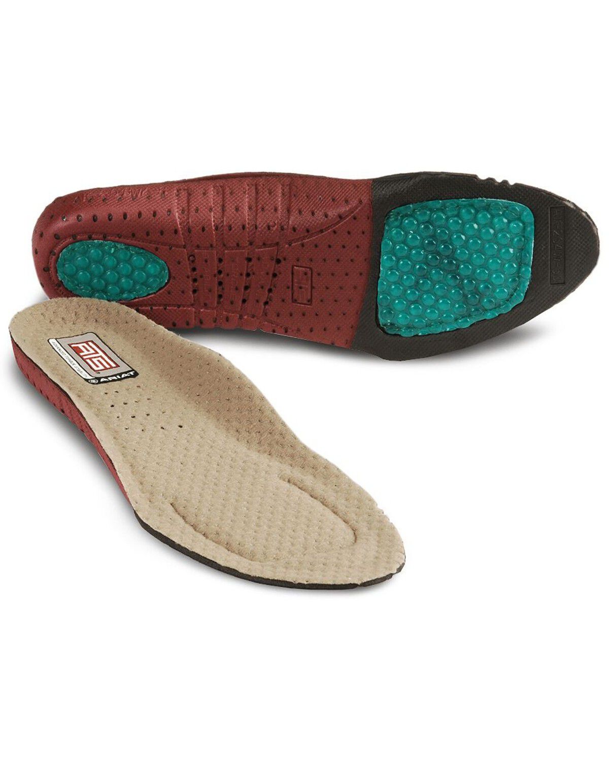 Ariat Women's ATS Footbed - Round Toe, Multi, hi-res