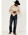 Image #2 - RANK 45® Men's Basic Twill Long Sleeve Button-Down Western Shirt - Tall, Tan, hi-res