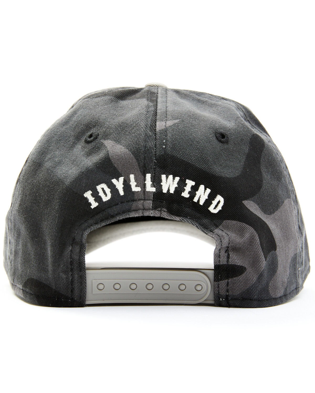 Image #3 - Idyllwind Women's Lawless Patch Camo Print Ball Cap, Grey, hi-res