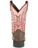 Image #5 - Smoky Mountain Girls' Rustic Rider Western Boots - Broad Square Toe, Brown, hi-res