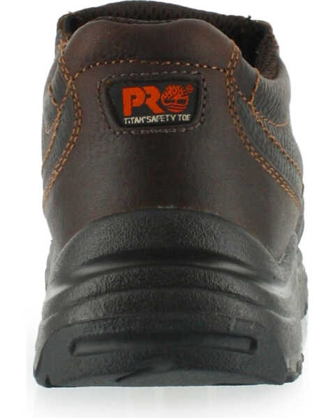 Image #7 - Timberland Pro Men's TITAN Work Shoes - Alloy Toe, Brown, hi-res