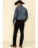 Image #2 - Cody James Men's Jackson Slim Straight Stretch Denim Jeans - Tall, Black, hi-res