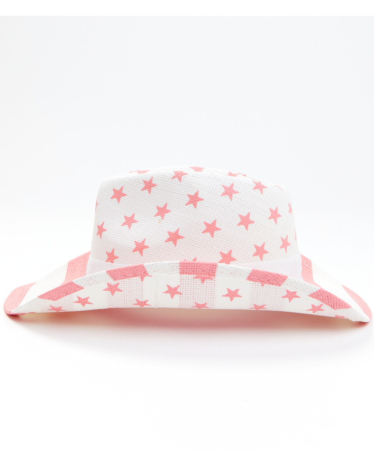 Image #3 - Shyanne Little Girls' Justice Straw Western Hat, Pink, hi-res
