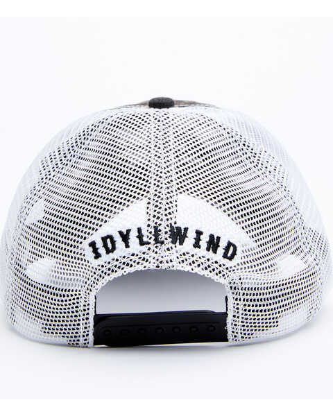 Image #3 - Idyllwind Women's Y'All Aint Right Ball Cap, Black, hi-res