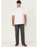 Image #1 - Lucky Brand Workwear Men's Double Knee Canvas Work Pants, Grey, hi-res