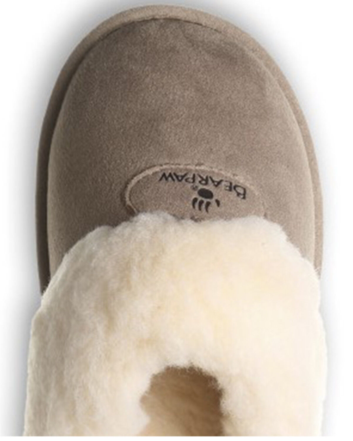 Image #6 - Bearpaw Women's Effie Vegan Slippers, Light Grey, hi-res