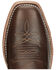 Image #6 - Justin Women's Mayberry Umber Western Boots - Square Toe, Dark Brown, hi-res