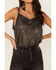 Image #3 - Free People Women's Shimmer & Shine Sequins Bodysuit, Pewter, hi-res