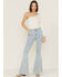 Image #1 - Rock & Roll Denim Women's Vintage Floral Flare Jeans, , hi-res