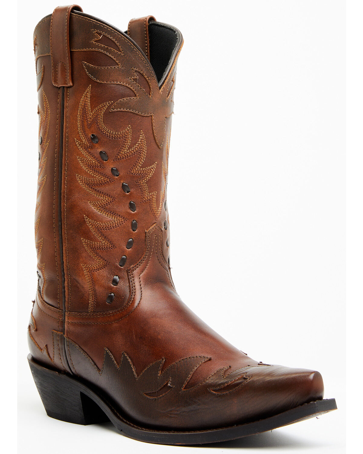 Image #1 - Laredo Men's Arno Performance Western Boots - Snip Toe, Tan, hi-res