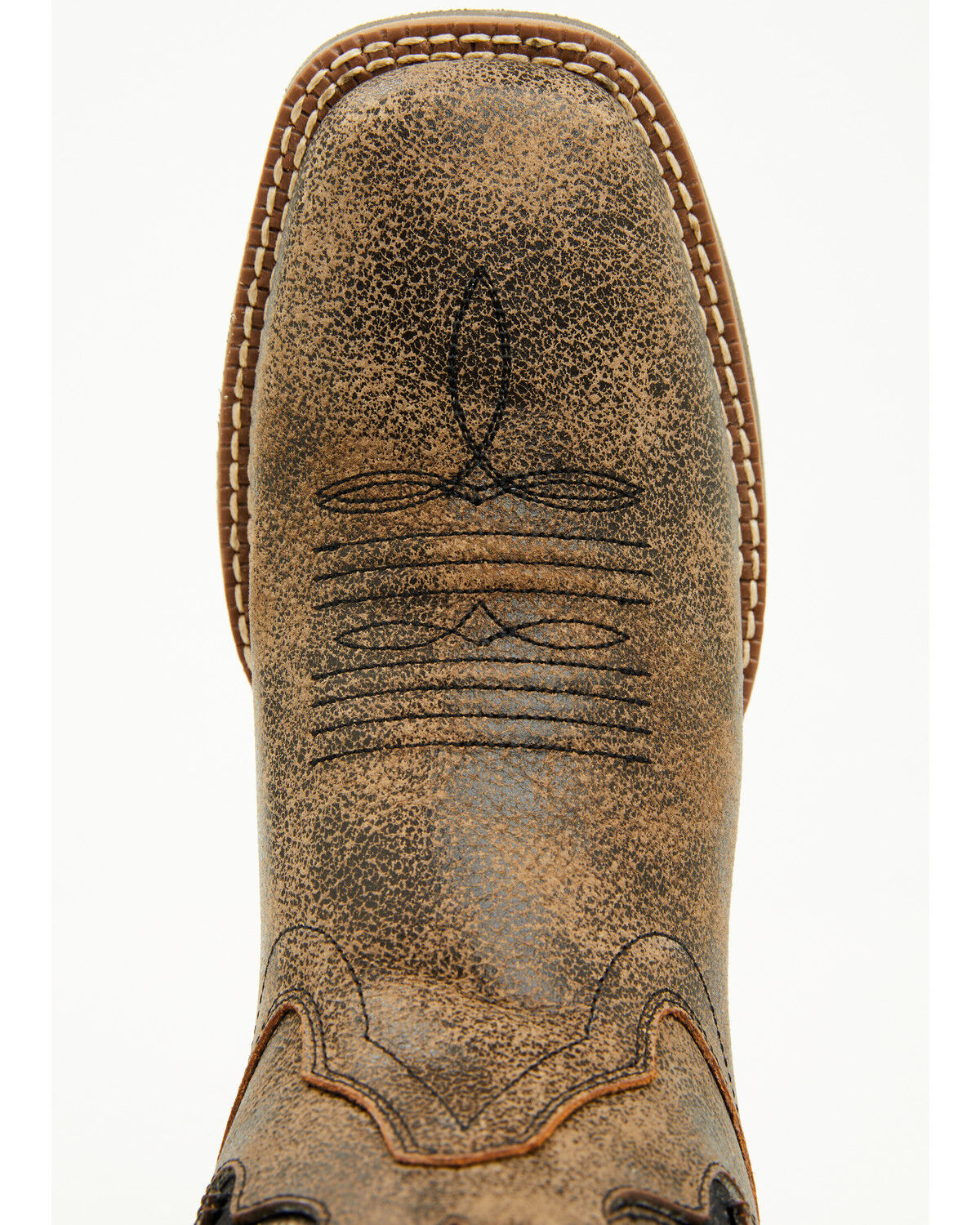 Image #6 - Shyanne Women's Gia Short Western Boots - Broad Square Toe, Brown, hi-res