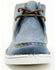 Image #4 - Justin Men's Hazer Denim Casual Hudson Shoes - Moc Toe, Blue, hi-res