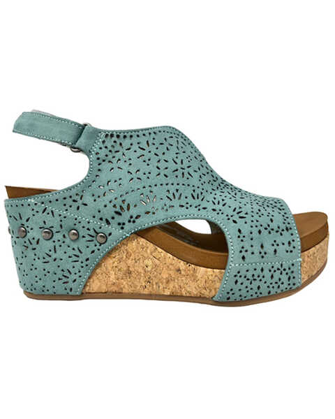 Image #1 - Very G Women's Free Fly 2 Sandals , Turquoise, hi-res