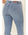 Rock & Roll Denim Women's Medium Wash Embroidered Mid Rise Bootcut Jean, Blue, hi-res