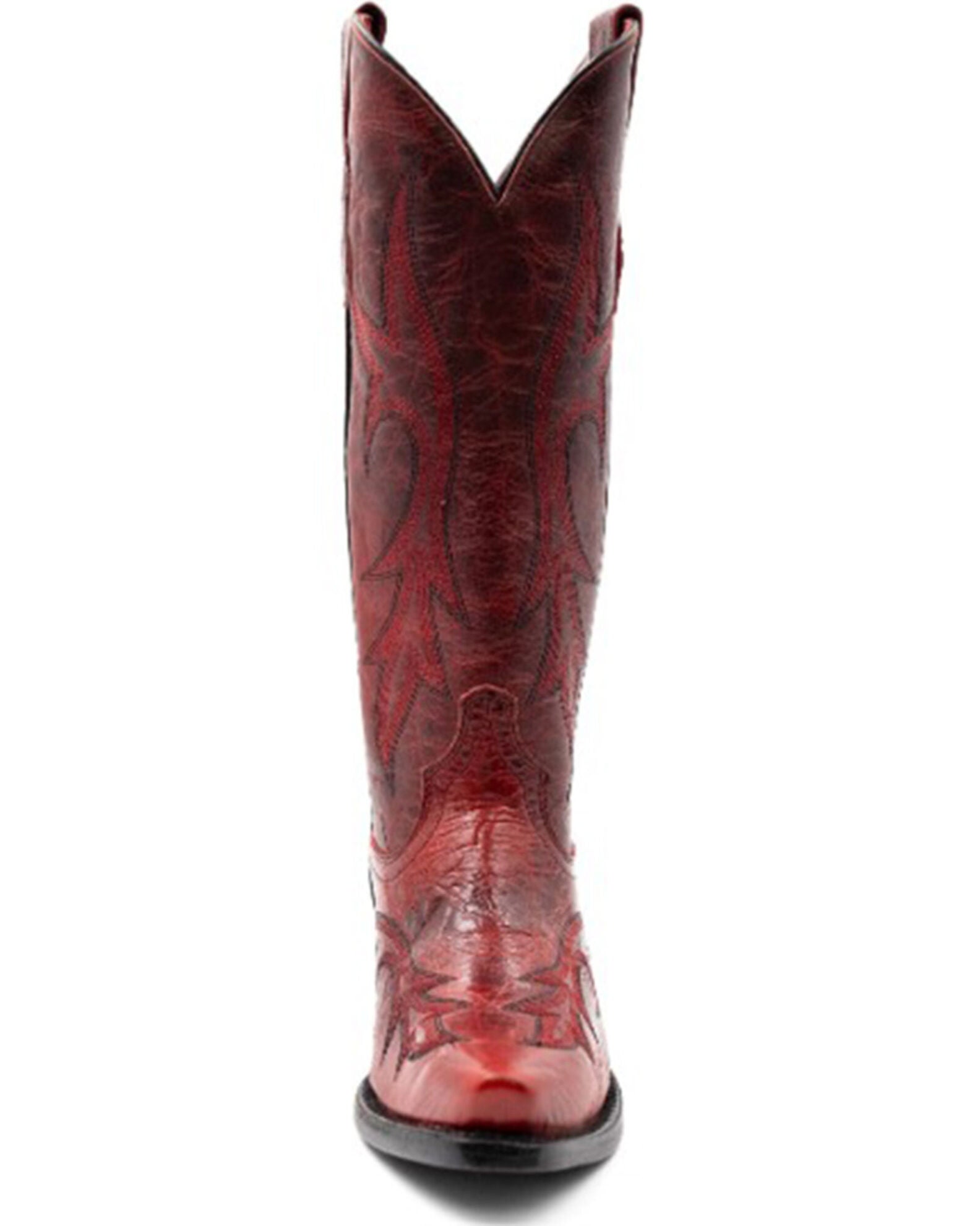 Ferrini Women's Glitz Snip Toe Boots Handcrafted - Antique Saddle