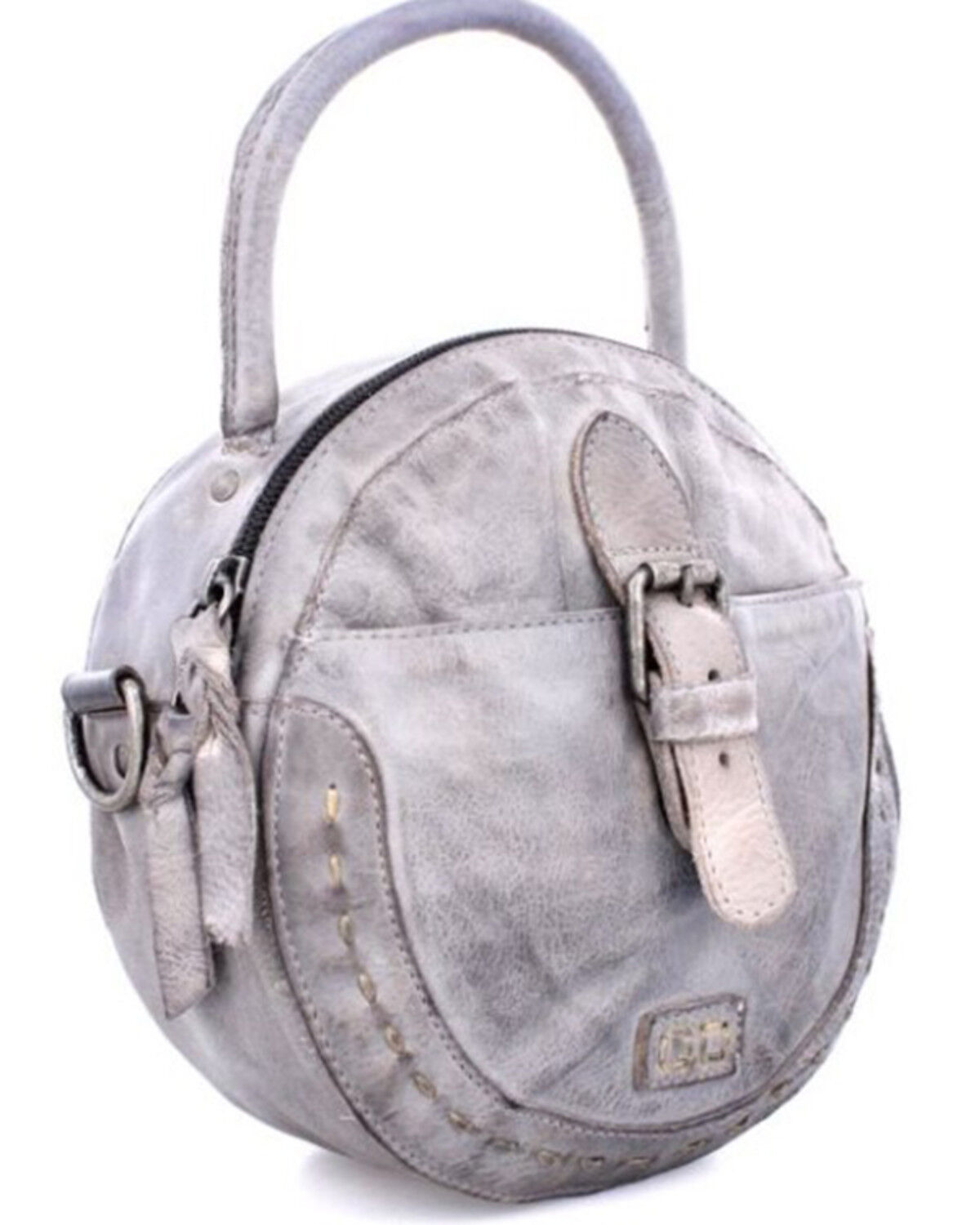 Image #3 - Bed Stu Women's Arenfield Icicle DD Handle Crossbody Bag, Grey, hi-res