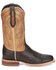 Image #2 - Tony Lama Women's Gabriella Western Boots - Square Toe , Dark Brown, hi-res