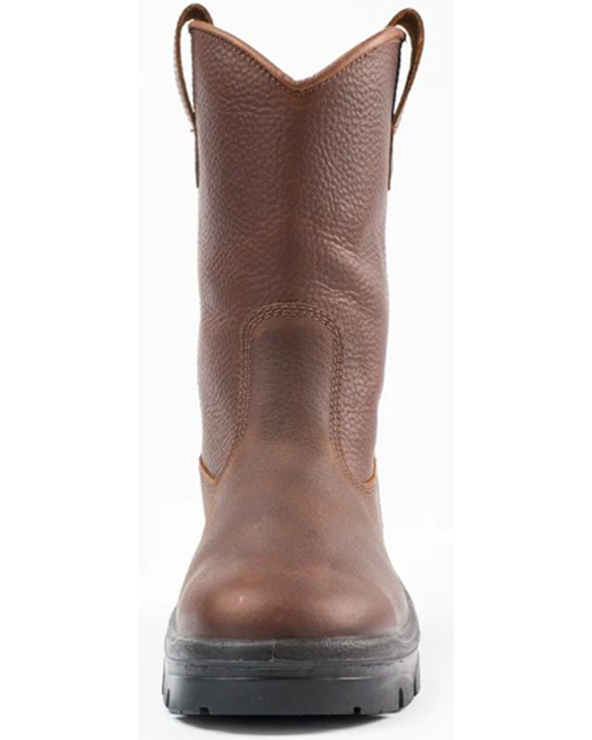 Image #4 - Steel Blue Men's 10" Heeler Waterproof Boots - Composite Toe, Brown, hi-res