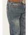 Image #2 - Rock & Roll Denim Boys' Medium Wash Ladder Stitch Embroidered Bootcut Denim Jeans, Medium Wash, hi-res