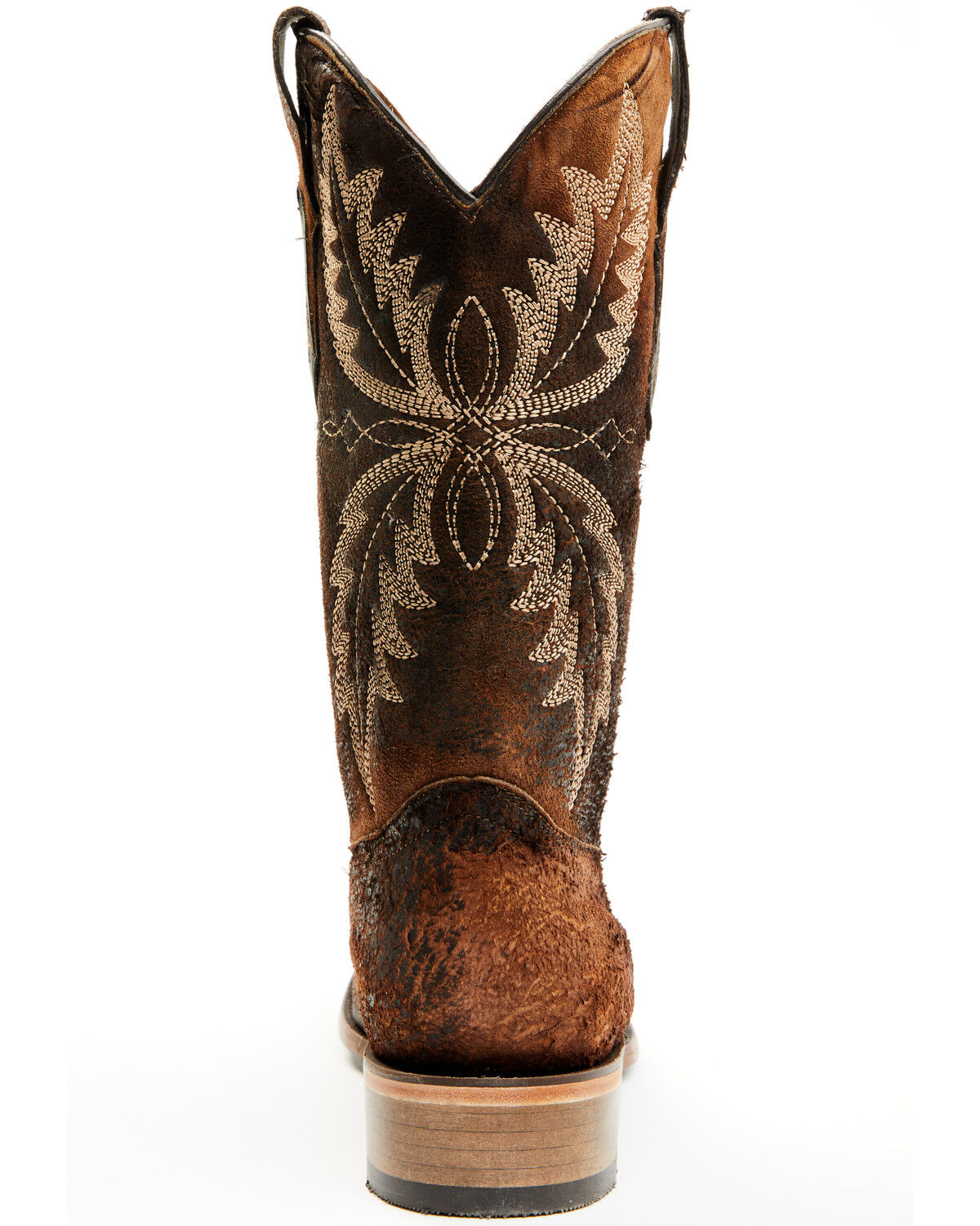 Image #5 - Corral Men's Embroidered Western Boots - Square Toe, Chocolate, hi-res