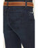 Image #4 - Cinch Women's Lynden Dark Wash Trouser Slim Fit Stretch Denim Jeans, Indigo, hi-res