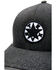 Oil Field Hats Men's Heather Texas Star Patch Mesh-Back Ball Cap , Black, hi-res