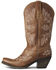 Image #2 - Ariat Women's Natural Tan Circuit Rosewood Full-Grain Western Boot - Square Toe, , hi-res