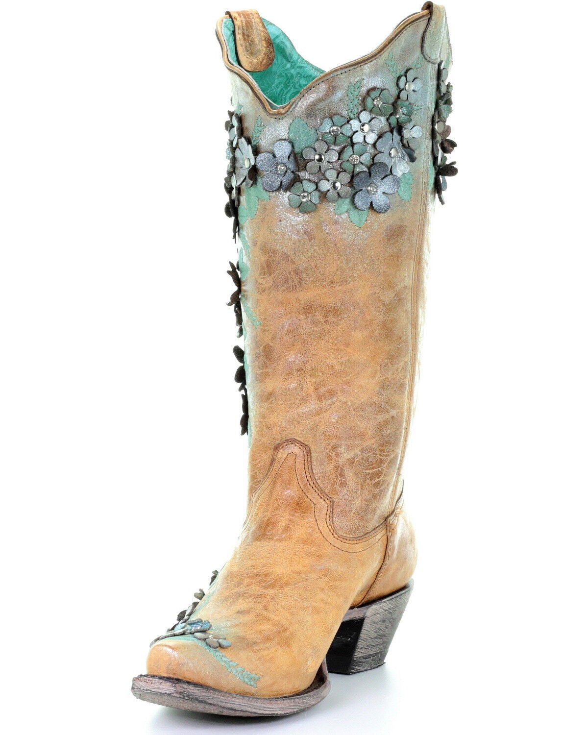 corral floral overlay boots