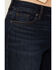 Image #2 - Shyanne Women's Luna High Rise Flare Stretch Denim Jeans, Dark Wash, hi-res