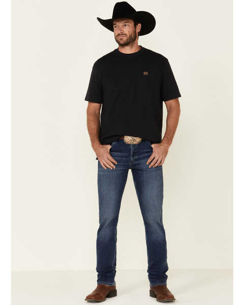 Image #1 - Wrangler Retro Premium Men's Pedernales Falls Stretch Slim Straight Jeans , , hi-res