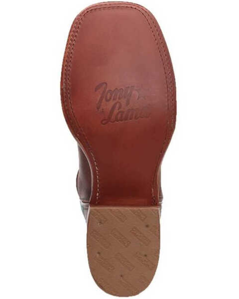 Image #4 - Tony Lama Women's Umber Brown Emmeline Cowhide Leather Western Boot - Broad Square Toe , , hi-res