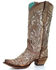 Image #3 - Corral Women's Golden Luminary Roots Western Boots - Snip Toe, , hi-res
