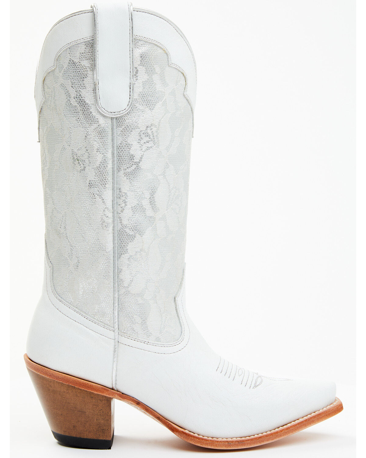 Image #2 - Shyanne Women's Billie Western Boots - Snip Toe, White, hi-res