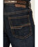 Image #4 - Cody James Men's Shadow Dark Wash Crinkled Slim Straight Stretch Denim Jeans, Dark Wash, hi-res