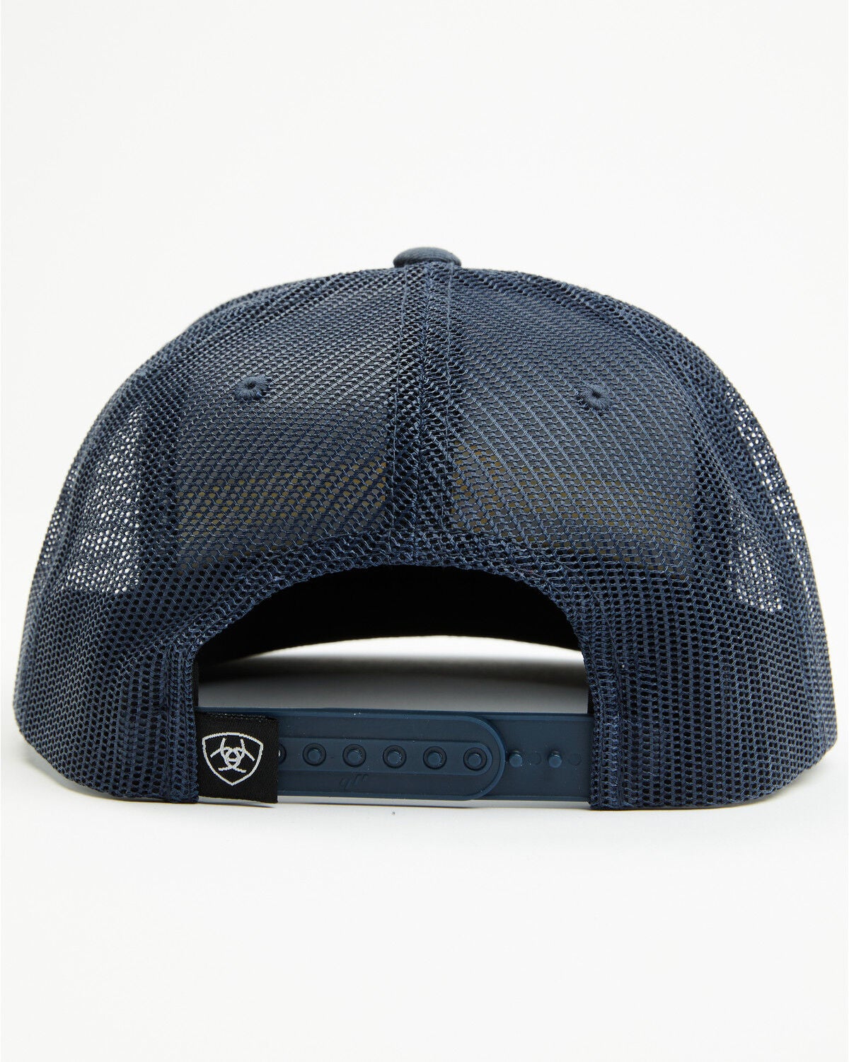 Image #3 - Ariat Men's Boot Stitch Ball Cap, Blue, hi-res