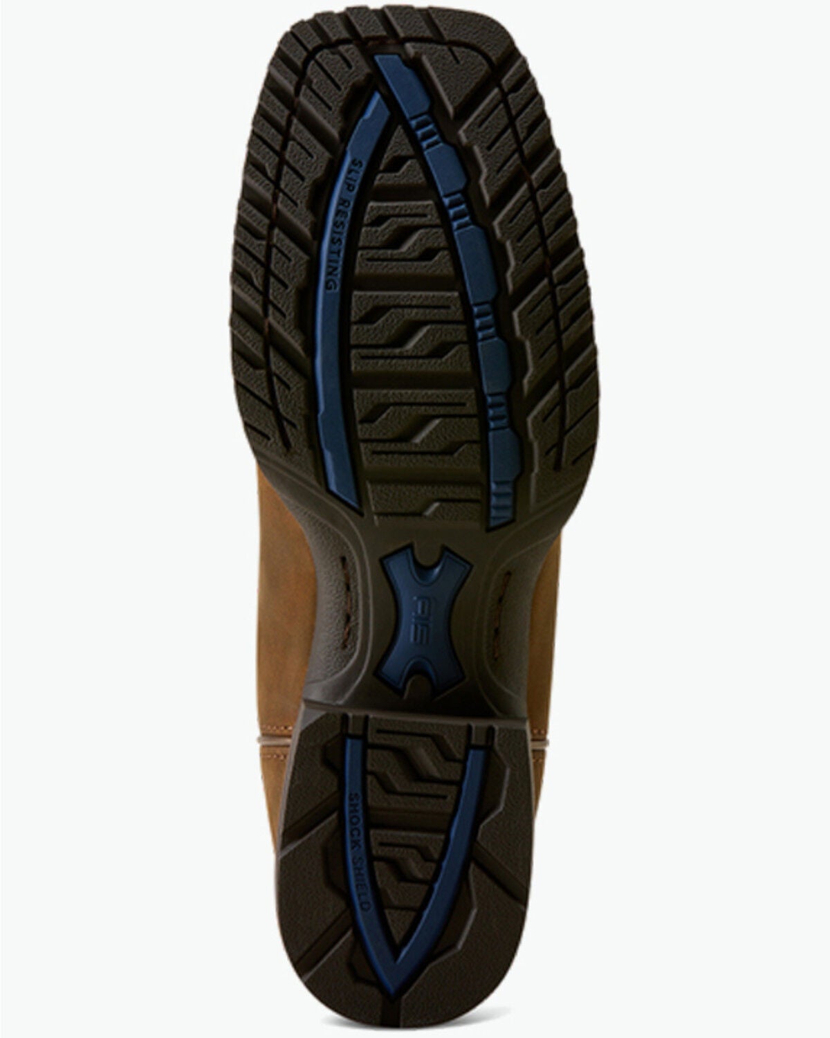 Image #5 - Ariat Women's Hybrid Ranchwork Performance Western Boots - Broad Square Toe, Brown, hi-res