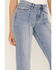 Shyanne Women's Light Wash High Rise Seamed Flare Jeans, Light Wash, hi-res