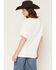 Image #4 - Wrangler X Lainey Wilson Women's Country Cool Again Short Sleeve Oversized Graphic Tee, Brown, hi-res